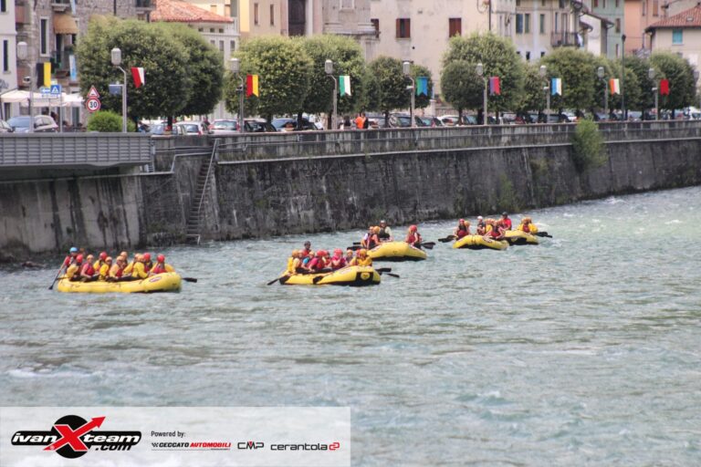 Rafting in rosa